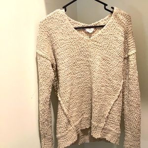 Oversized warm sweater